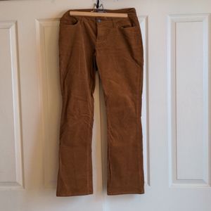 Brown corduroy pants